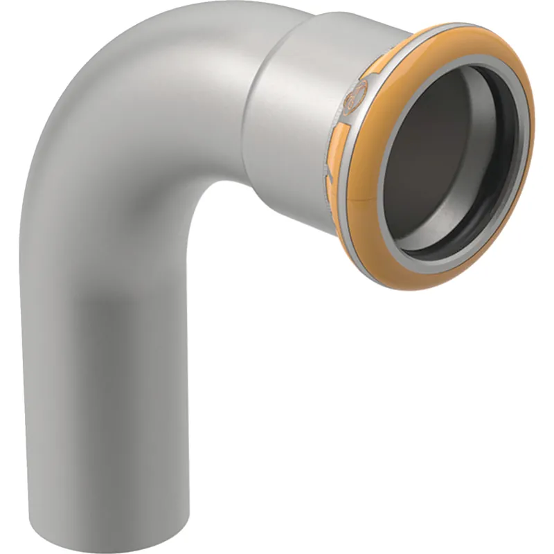 Snelle Levering Geberit Mapress Therm rvs bocht 90 gr spie-sok 22 mm