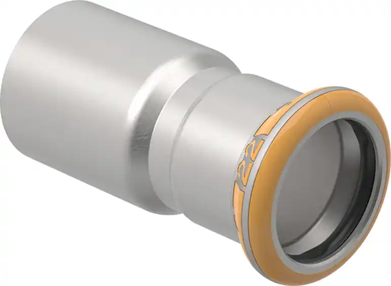 Snelle Levering Geberit Mapress Therm rvs verloop spie-sok 35-28