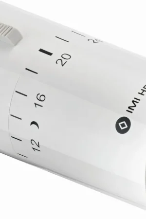 Heimeier Halo thermostaatknop M30x1,5 vloeistofgevuld bereik 6-28°C wit RAL9016 750000500 Tijdelijk Beschikbaar