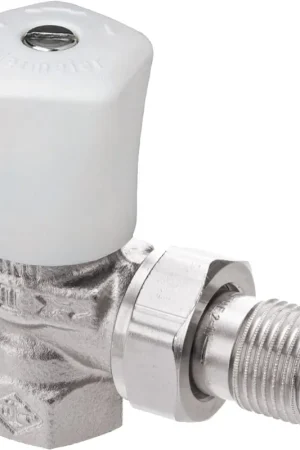 Bestel Nu Heimeier Mikrotherm handbediende radiatorkraan 1/2" haaks 012102500