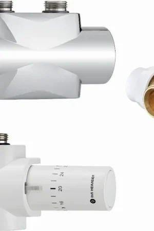 Voordeelprijs Heimeier Multilux 4 set Eclipse Halo chroom 2-p 9690-59.800