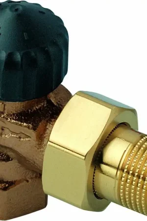 Beperkte Voorraad Heimeier Standaard thermostatische radiatorkraan met vaste Kv waarde 1/2" Haaks. T.b.v. M30 kop 220102000