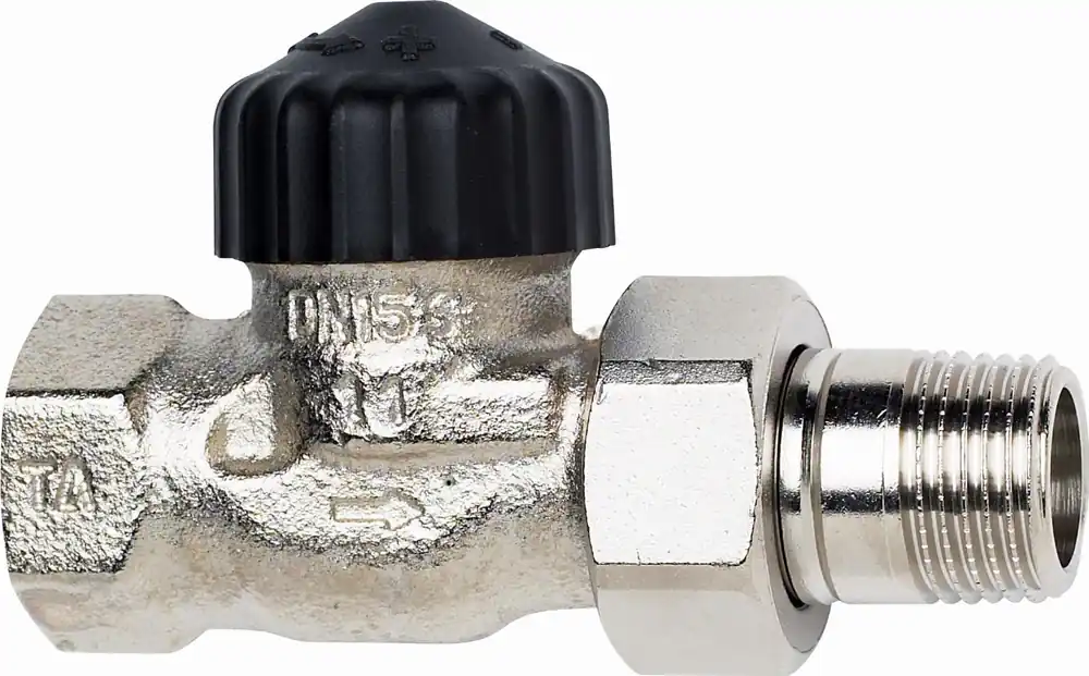 Nieuw Heimeier Standaard thermostatische radiatorkraan met vaste Kv waarde 1/2" Recht. T.b.v. M30 kop