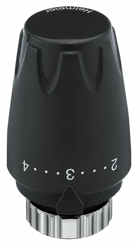 Heimeier thermostaatknop type DX, M30x1,5, vloeistofgevuld, bereik 6-28°C, zwart RAL9005 Koop Online