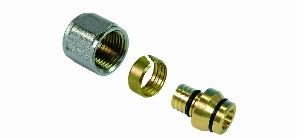 Beste Prijs Henco adapter voor schroeffiting naar buis 20x22 cu (geel messing) 132022HA2