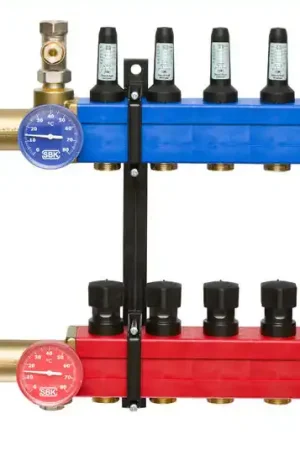 Weekendaanbieding Komfort SBK verdeler type 4801 E-pomp boven aansluiting, 10 tot 145 l/u, 2-groeps