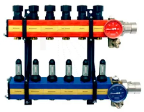 Komfort SBK verdeler type 4010 10 tot 145 l/u 8-groepen 40100008 Aanbieding