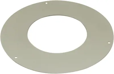 Flitsaanbieding Metaloterm ENR, RVS enkelwandig rookgas, rozet glad, binnendiameter= 150mm