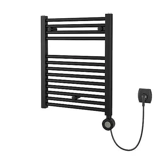 Alleen Vandaag Masterwatt Calor V2 elektrische radiator 927x500mm 500W mat zwart RAL9005 300200020