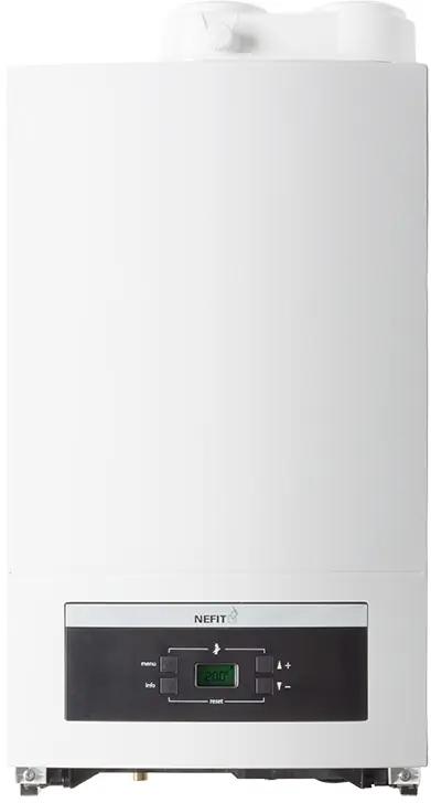 Nefit Proline Nxt HRC30 combiketel, CW5, max. aanvoer 85°C, vermogen 80-60°C/27.8kW, hxbxd 580x350x280mm Fabrieksprijs
