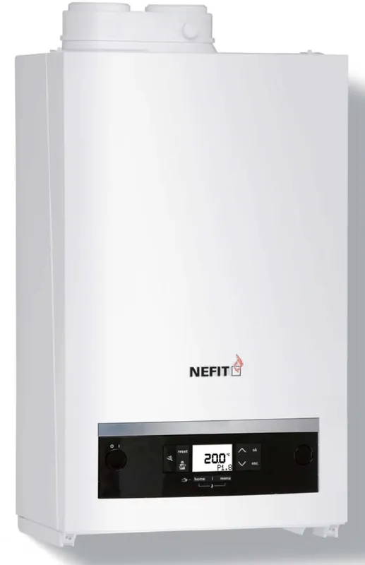 Nefit Trendline HRC30 combiketel, CW5, max. aanvoer 90°C, vermogen 80-60°C/29.5kW, 80/80, hxbxd 695x440x305mm Actieprijs
