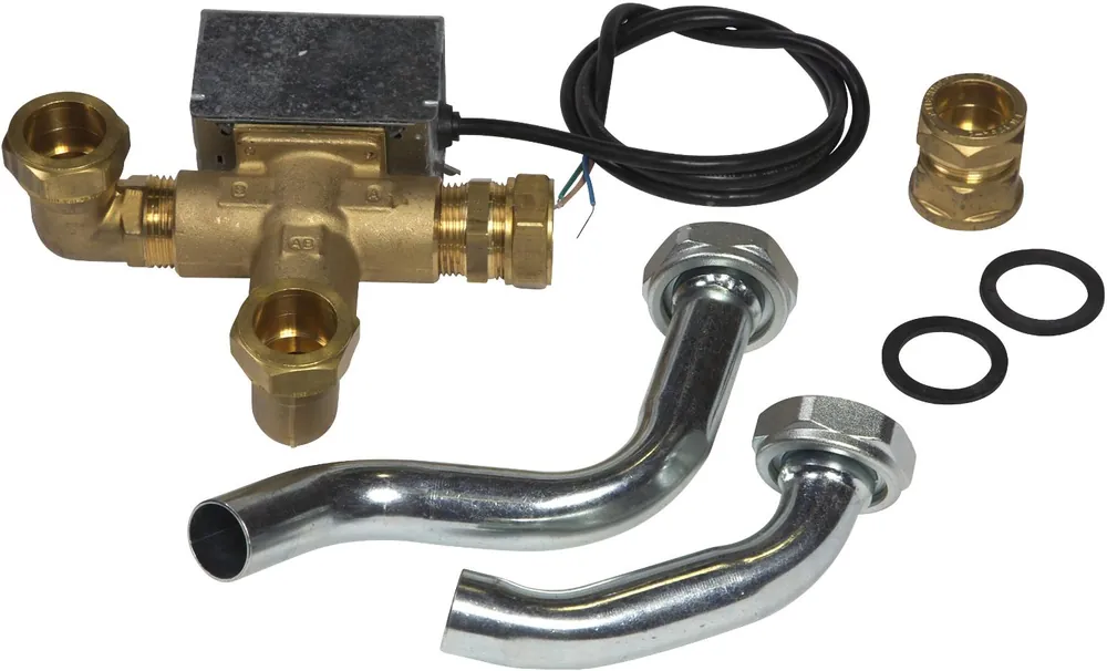 Remeha boileraansluitset met 24V driewegklep tbv Quinta Pro 45 en 65 S101538 Direct Verzonden