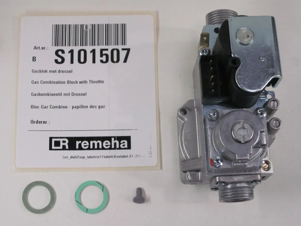 Remeha gasblok m. drossel t.b.v. Calenta S101507 Veilige Betaling