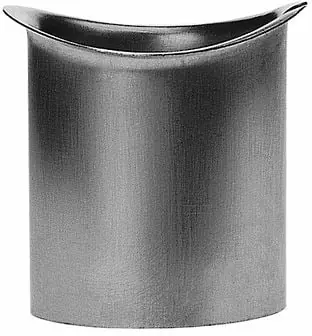 Rheinzink, tapeind dakgoot, zink, diameter 76mm, mastgoot (halfrond), diameter goot 80mm, lengte 100mm Express Levering
