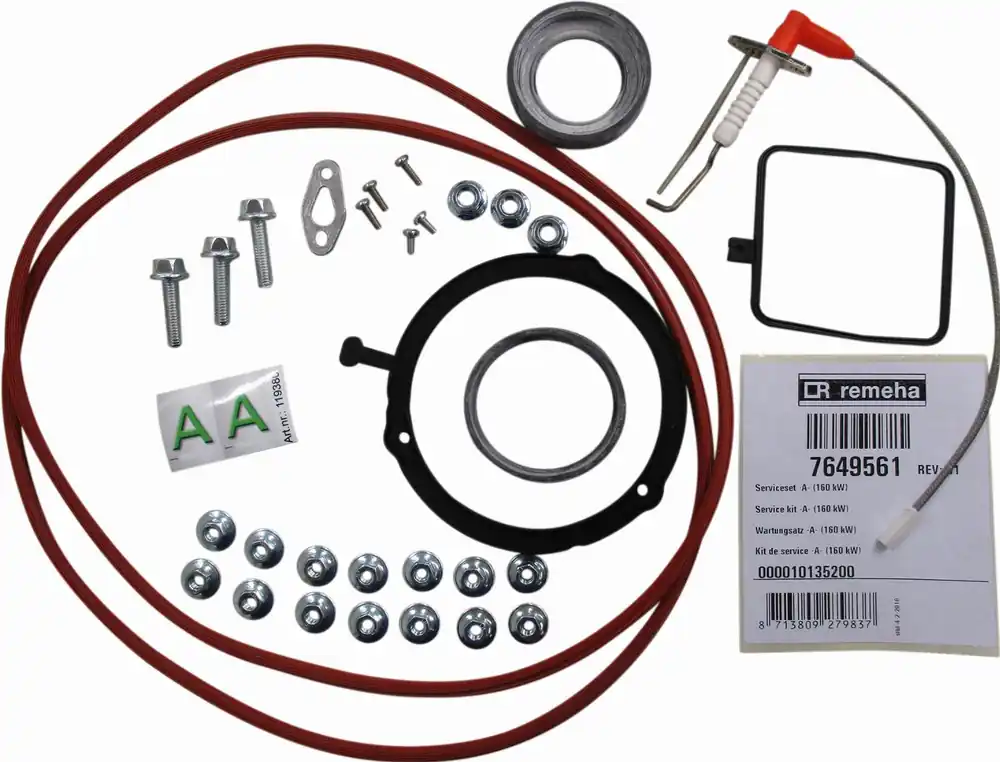 Remeha serviceset A (160kW) 7649561 Tijdelijk Beschikbaar
