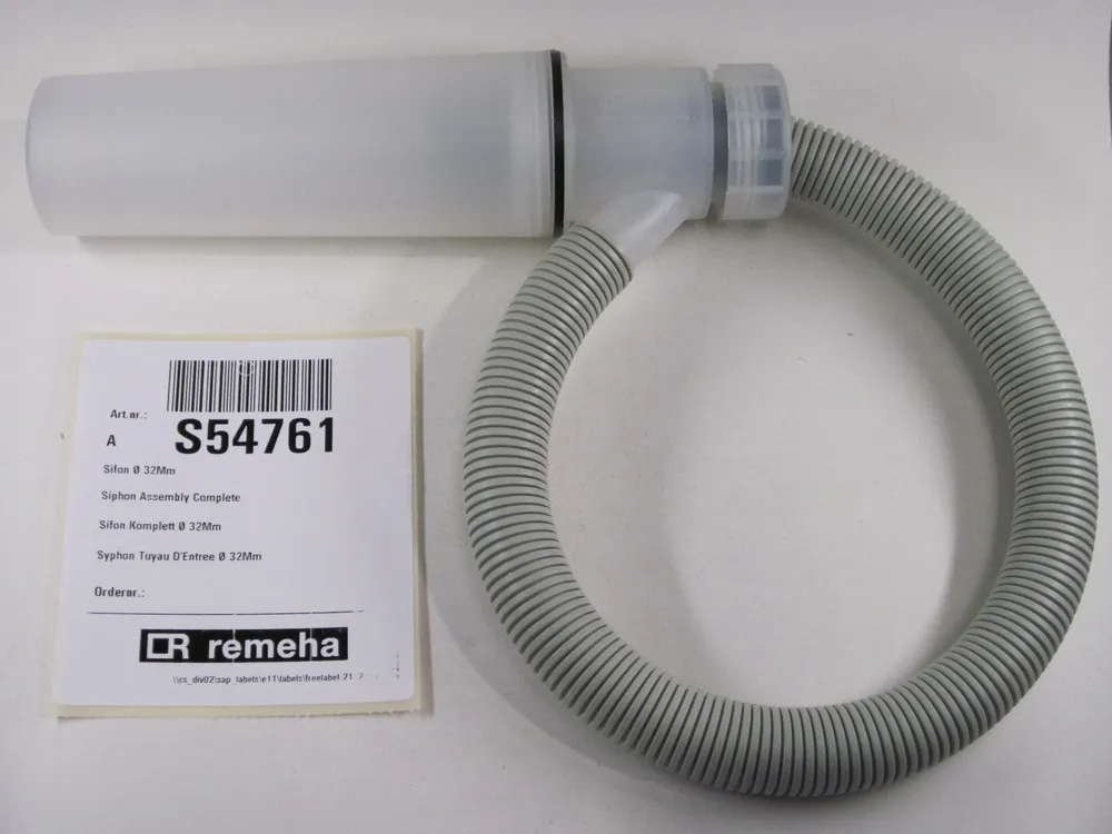 Remeha sifon inlaatbuis 32mm S54761 Bestseller