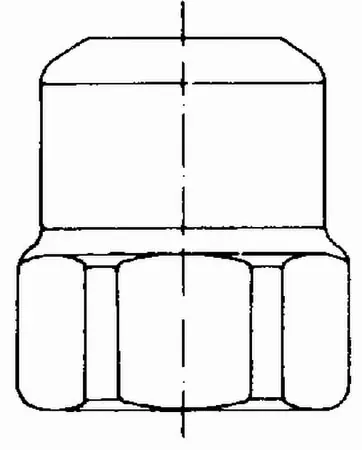 Schell schroefbus 3/8" binnendraad x 10mm knel chroom " Superprijs