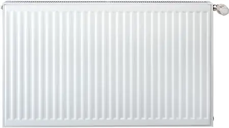 Populair Thermrad Compact-4 Plus paneelradiator 536W, 4 aansluitingen, hxdxl 300x11x1000mm, glans wit RAL9016