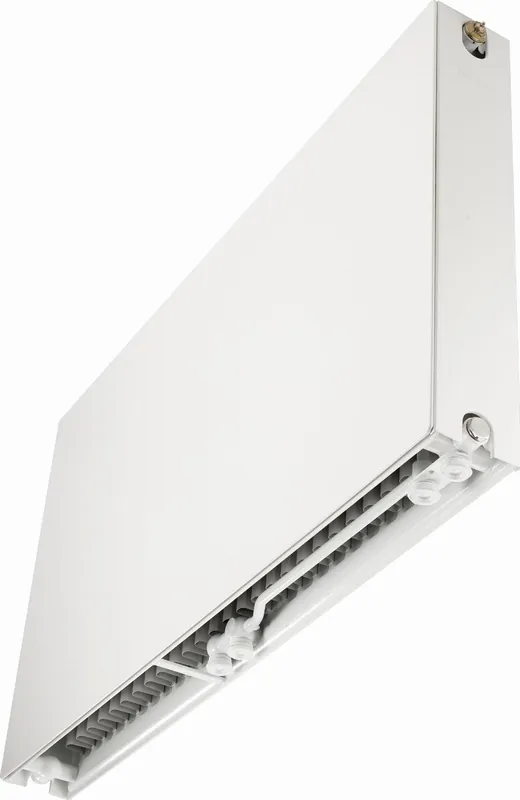 Thermrad Super-8 Plateau paneelradiator 909W, 8 aansluitingen, hxdxl 600x22x600mm, glans wit RAL9016 Seizoensaanbieding