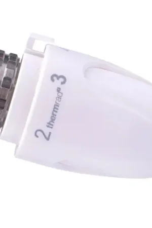 Thermrad thermostaatknop, M30x1,5, vloeistofgevuld, bereik 5-28°C, wit RAL9016 Exclusieve Aanbieding