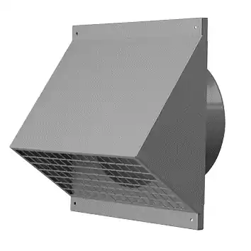 Ubbink Aerfoam geïsoleerd leidingsysteem gevelkap metaal Ø160mm zwart 0188815 Bestel Nu