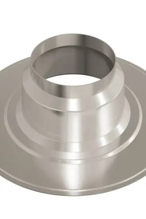 Merkproduct Ubbink aluminium plakplaat 166mm 0° 0146234