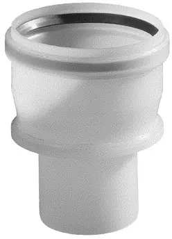 Ubbink Rolux Cascade verloopstuk spie/mof Ø80/100 mm 0716064 Meest Verkocht