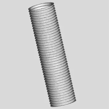 Direct Verzonden Ubbink Rolux flexibele rookgasafvoerbuis T120 50/58mm PP, rol=12.5m, prijs=per rol transparant 0716043