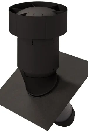 Ubbink Ventus Dakdoorvoer 15-55° 150-160 zwart 0169885 Beste Prijs