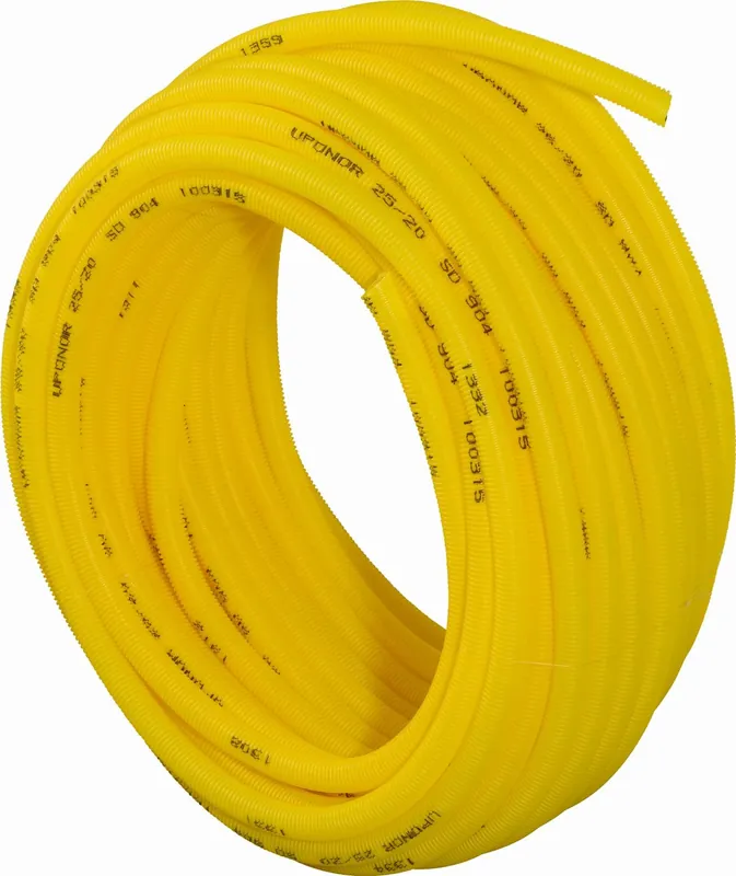 Uponor MLC gas mantelbuis 42/36mm prijs per rol rol = 50m geel 1001401 Beperkte Voorraad