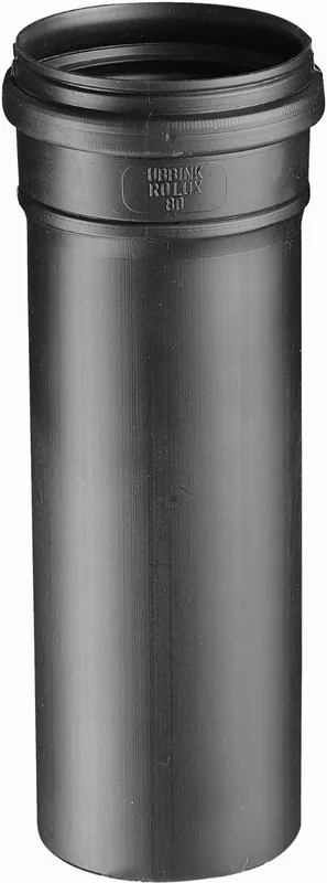 Ubbink Solar PP buis zwart 2000-80mm. Speciale Aanbieding