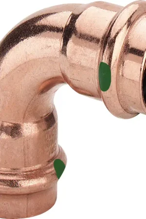 Aanbieding Viega Profipress bocht koppeling, 90gr, 22mm x 22mm, koper (pers x pers) 291518