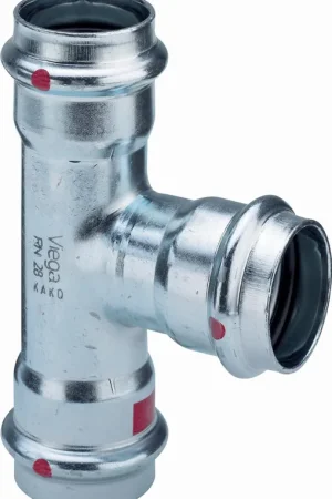 Fabrieksprijs Viega Prestabo T-stuk, 35mm x 22mm x 35mm staal (pers x pers x pers)