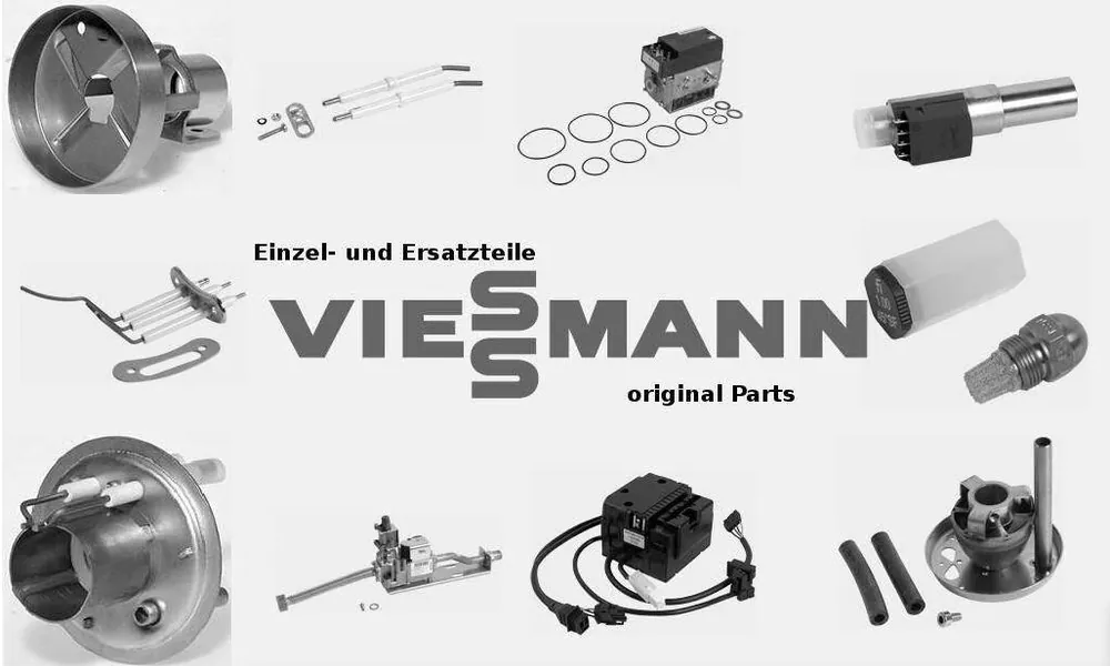 Viessmann warmtepomp boiler, adapter voor buitenlucht D=160 Exclusieve Aanbieding