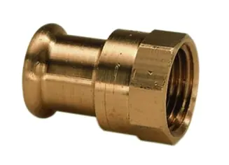 VSH XPress CU GAS rechte koppeling, schroefbus 28mm x 1" koper, gas (pers x binnendraad) Actieprijs