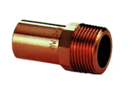 VSH XPress CU rechte koppeling, insteekkoppeling 22mm x 1/2" koper (insteek x buitendraad) Weekendaanbieding