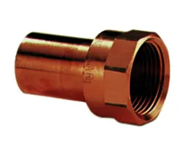 VSH XPress CU rechte koppeling, insteekkoppeling 22mm x 3/4" koper (insteek x binnendraad) Superprijs