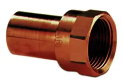 VSH XPress CU rechte koppeling, insteekkoppeling 54mm x 2" koper (insteek x binnendraad) Alleen Vandaag