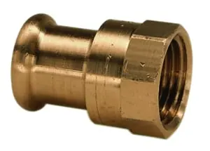 VSH XPress CU rechte koppeling, schroefbus 22mm x 1/2" koper (pers x binnendraad) Exclusieve Aanbieding