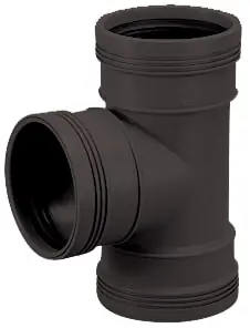 Wavin Wafix PP T-Stuk 88,5 graden zwart 90 3M Bestel Nu