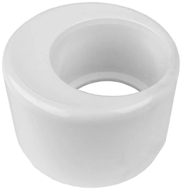 Exclusieve Aanbieding Wavin Wadal pvc L-inzetverloop doorsnede 50x40mm excentrisch spie/mof wit