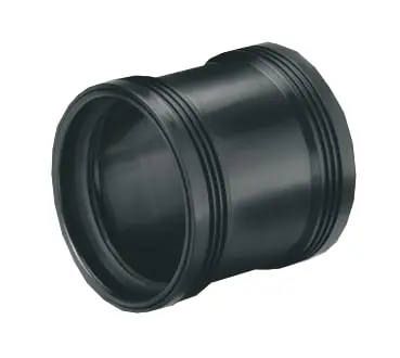 Direct Verzonden Wavin Wafix fitting, PP steekmof 110 x 110mm zwart