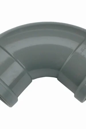 Actieprijs Wavin Wafix fitting, PVC bocht 90gr, 160 x 160mm (2x manchet)
