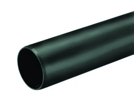 Must-Have Wavin Wafix kunststof buis, buiseind x buiseind, 50x3mm, zwart, afname per 5m