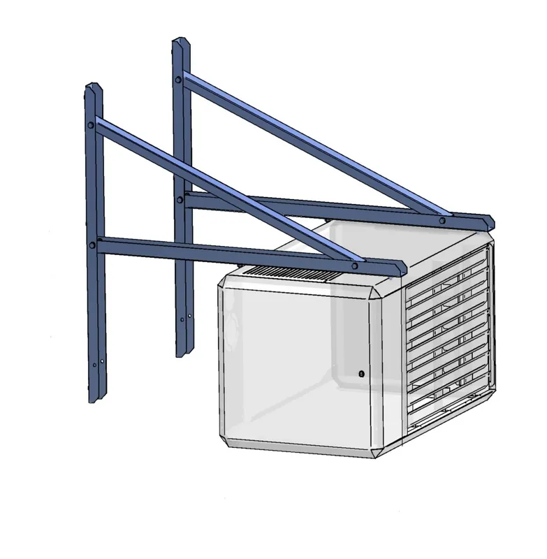 Winterwarm wandkonsole-set van toepassing op HR30-HR120, TR 60-TR 125 Dagaanbieding