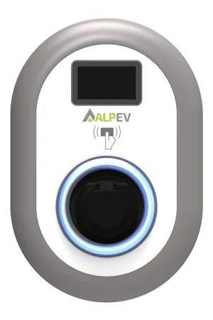 Bestseller ALP EASY CHARGE OVAL, RFID, Load balancing, LAN, WiFi, Type 2 socket, P1 aansluiting, 6 mA DC leakage protection, 3-fase tot 22kW.