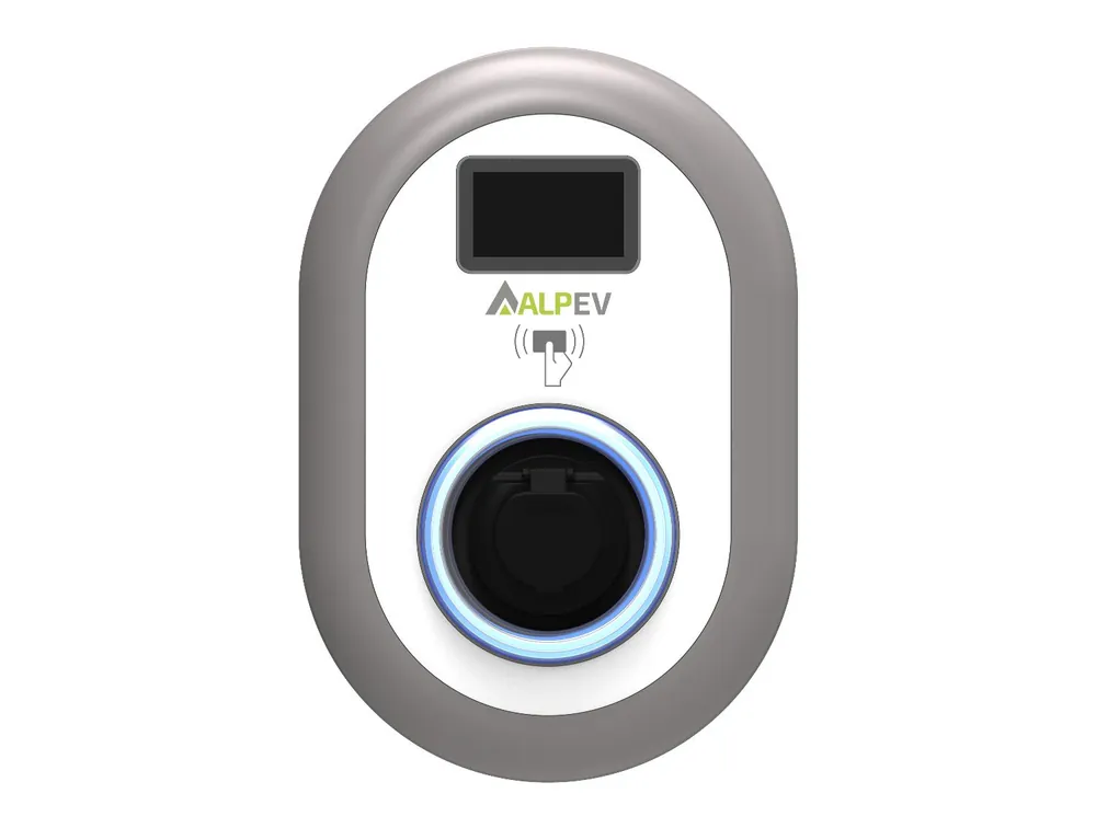 Bestseller ALP EASY CHARGE OVAL, RFID, Load balancing, LAN, WiFi, Type 2 socket, P1 aansluiting, 6 mA DC leakage protection, 3-fase tot 22kW.