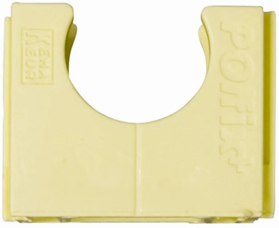 Nu Kopen Pipelife Polfix kabelbuisklem, Ø25mm, klem, kunststof, cremé, 75 stuks 1196900846