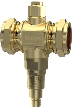 Raminex AFV 41 vorstbeveiligingsklep 28 mm knel voor warmtepompen DN25 410057 Direct Verzonden