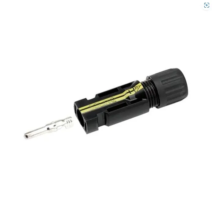 Tijdelijk Beschikbaar Solar MC4 connector male voor DC bekabeling, Spanningsbereik 1000V, Stroombelasting tot 30 A